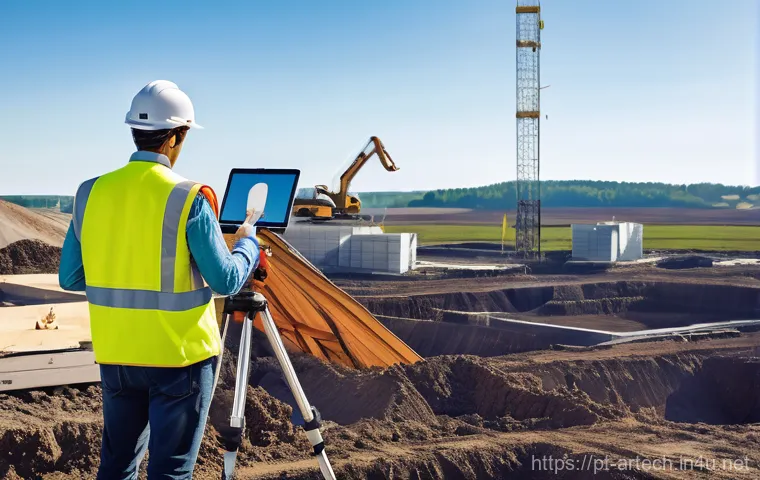 건축기술사 실무에서 활용할 수 있는 소프트웨어 - **Prompt:** A diverse team of civil engineers and architects (including men and women of various eth...