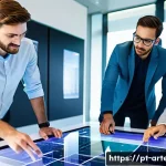 건축기술사 시험 최신 트렌드 - **Prompt 1: Future of Collaborative Engineering Design**
    "A diverse team of four civil engineers...